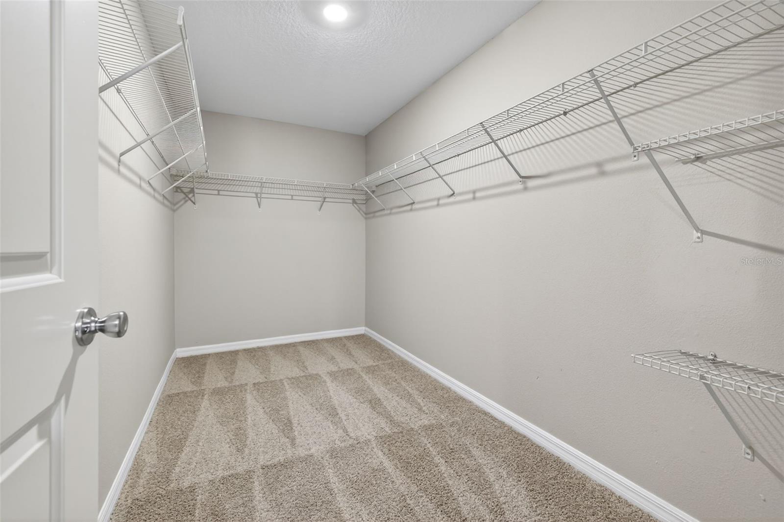 Primary Walk In Closet