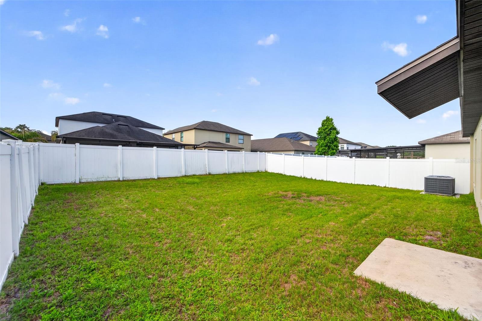 Fully Fenced Backyard