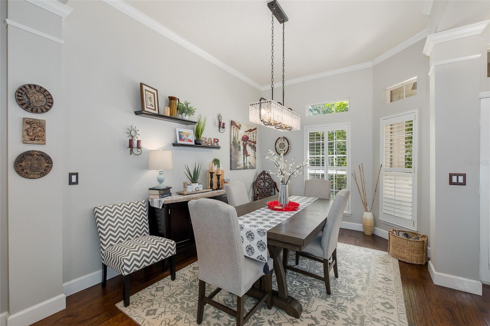 Formal dining room