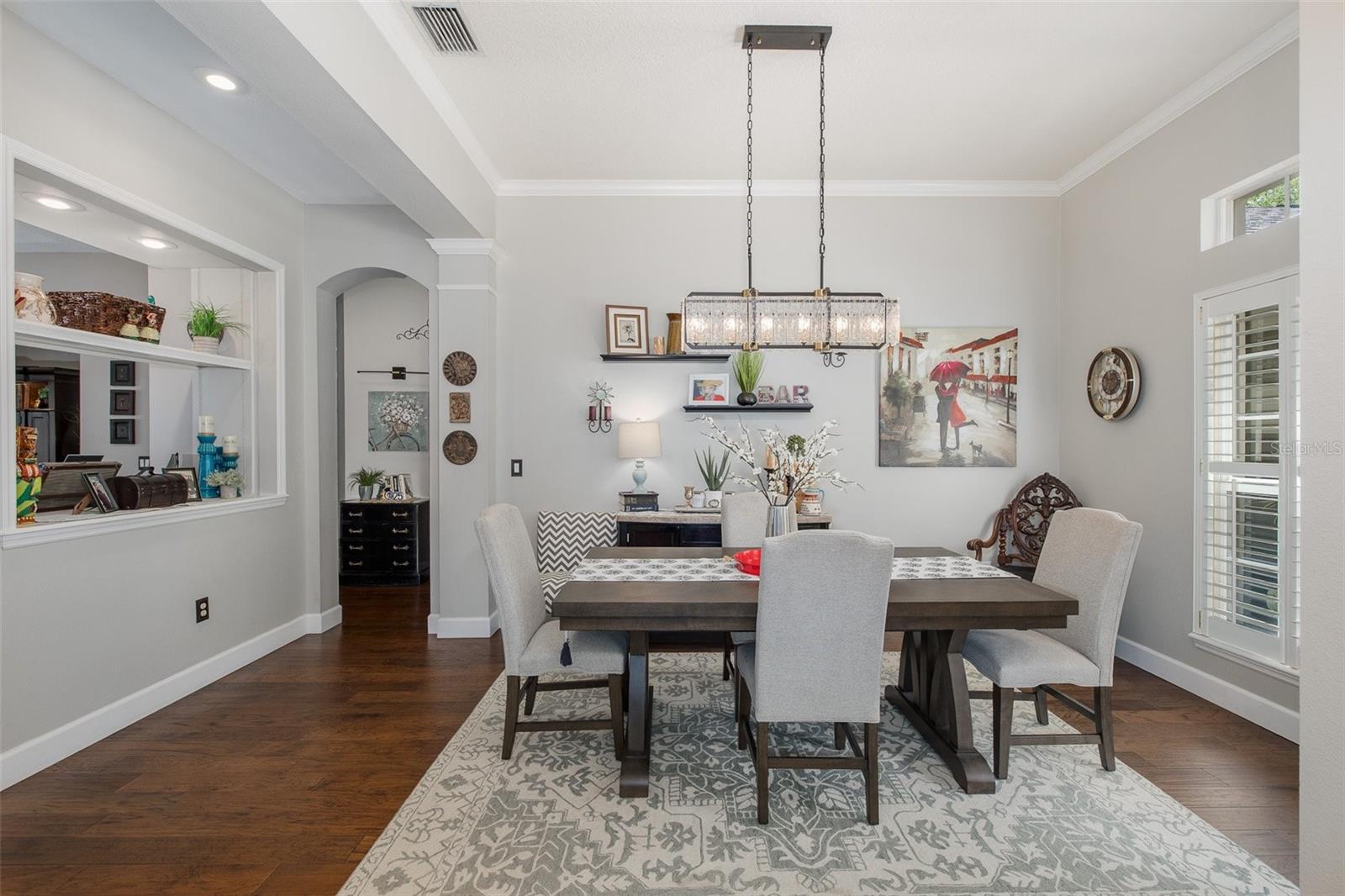 Formal dining room
