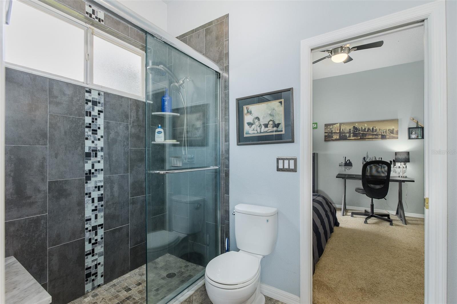 Jack and Jill bathroom
