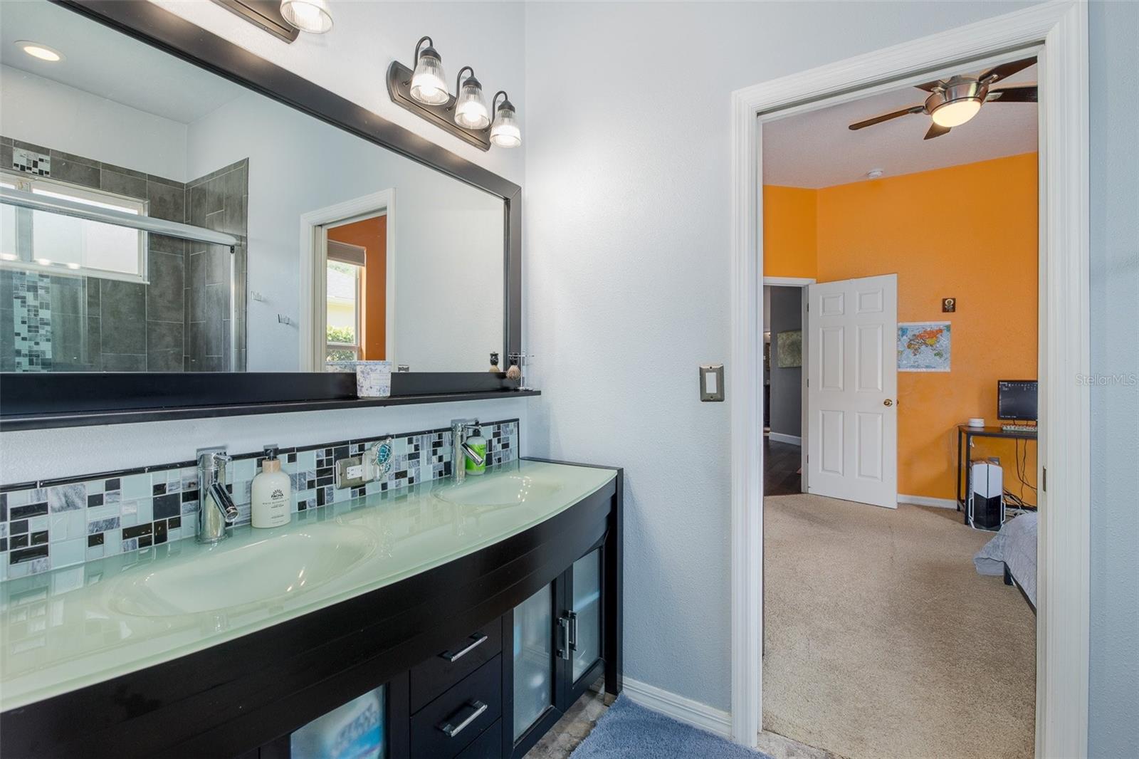 Jack and Jill bathroom