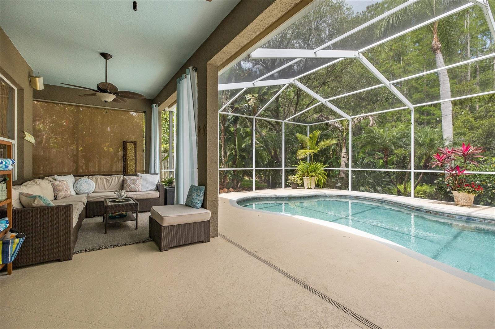 Covered patio