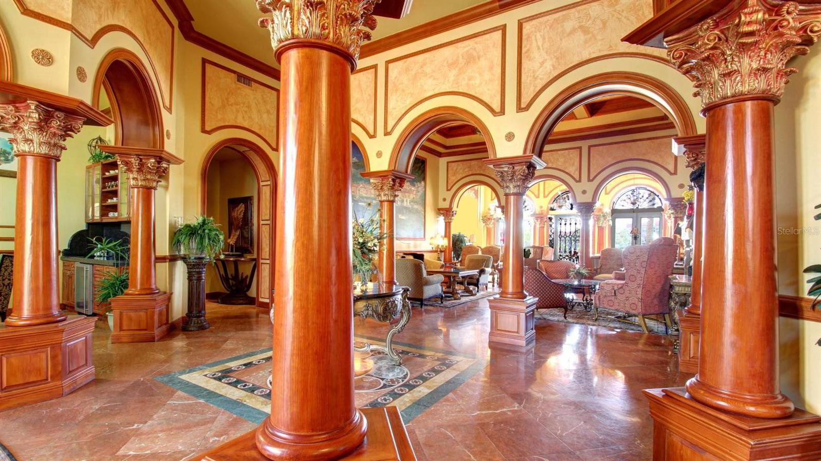 Social villa of the clubhouse