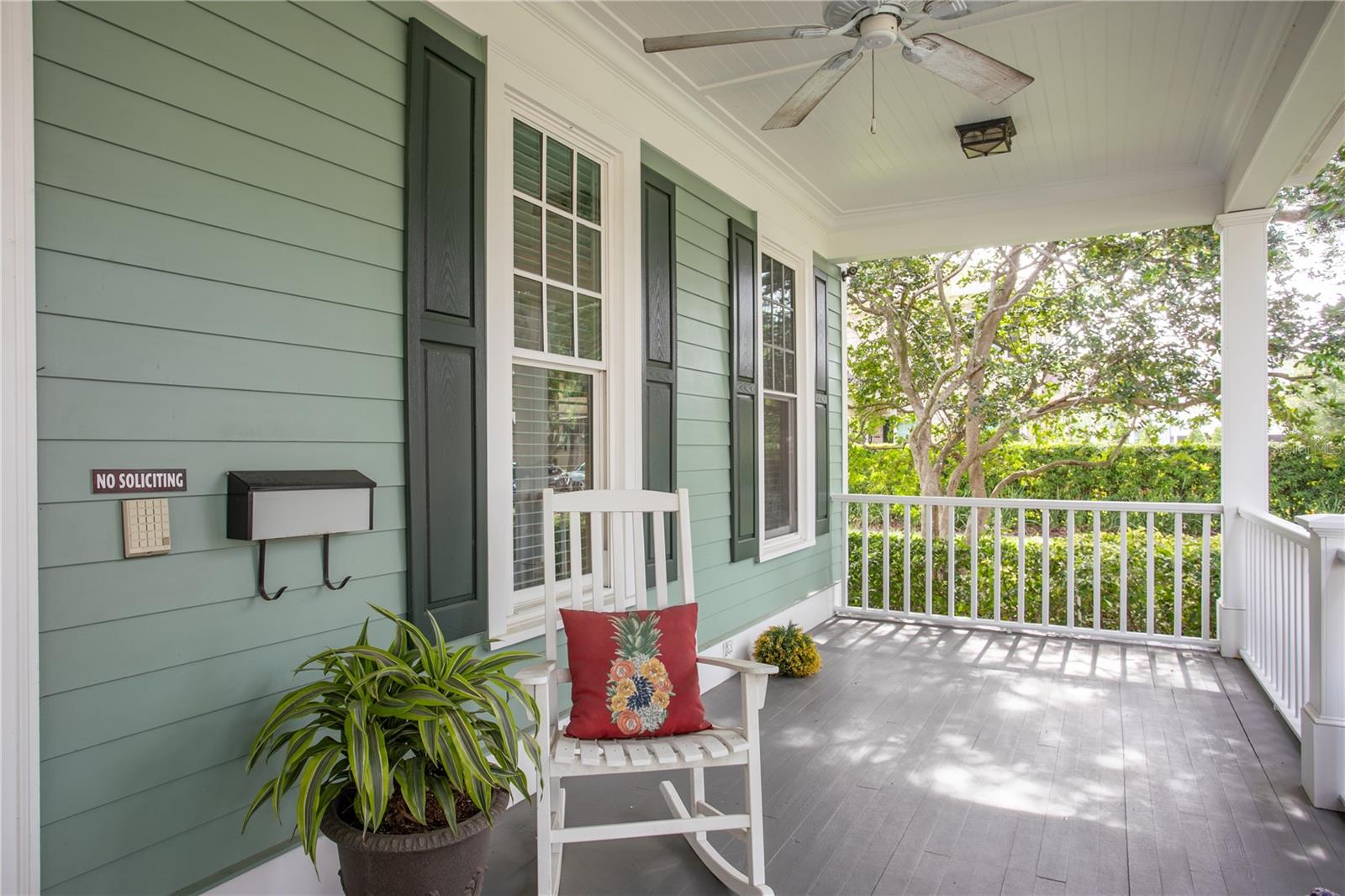 The generous 120' wide lot allows for a spacious, welcoming front porch with great curb appeal.
