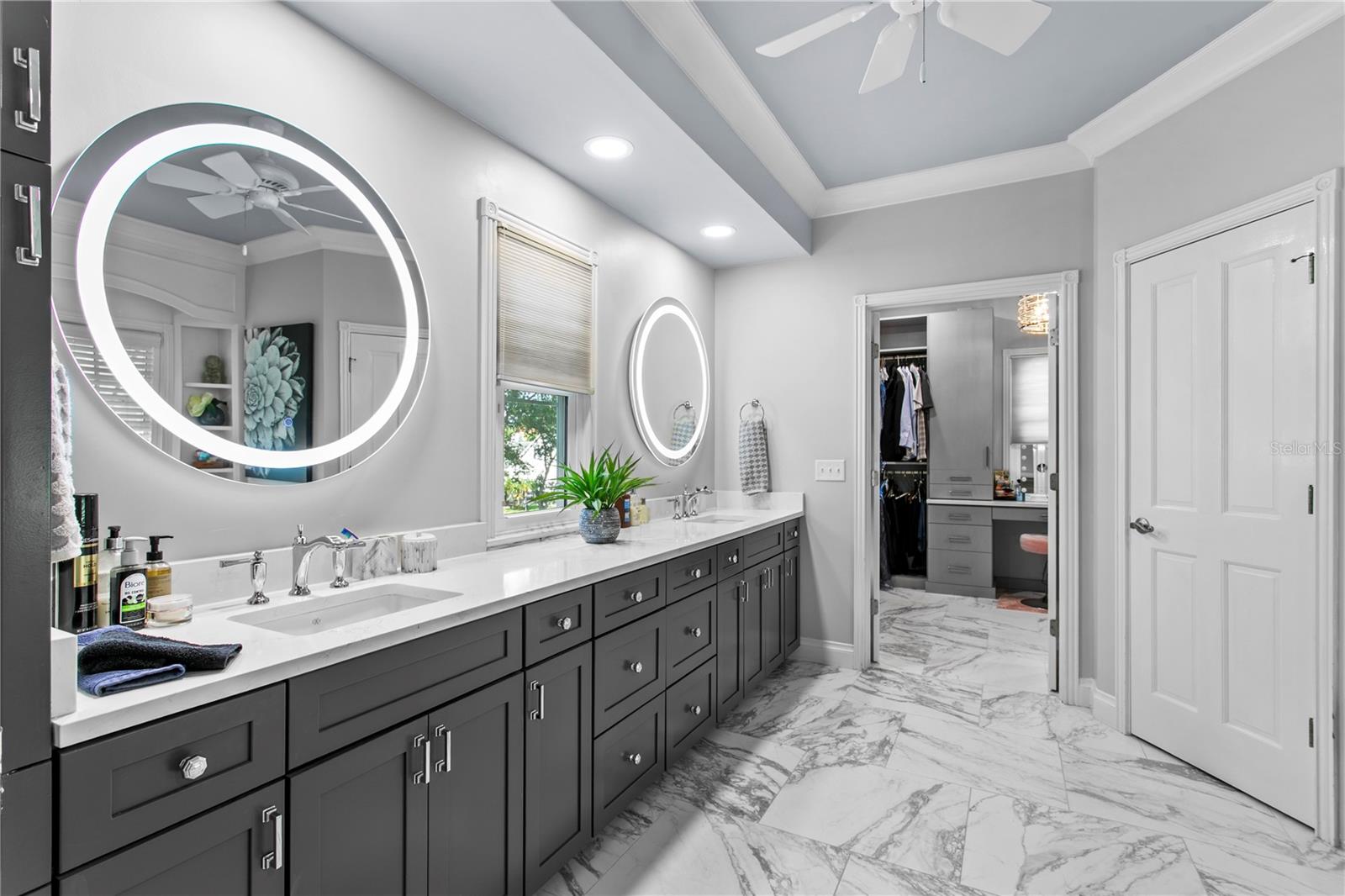 The updated spa-inspired bathroom