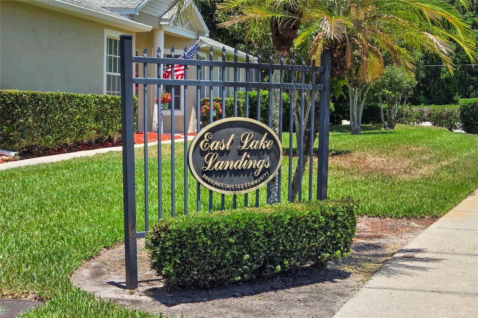 Community entrance.