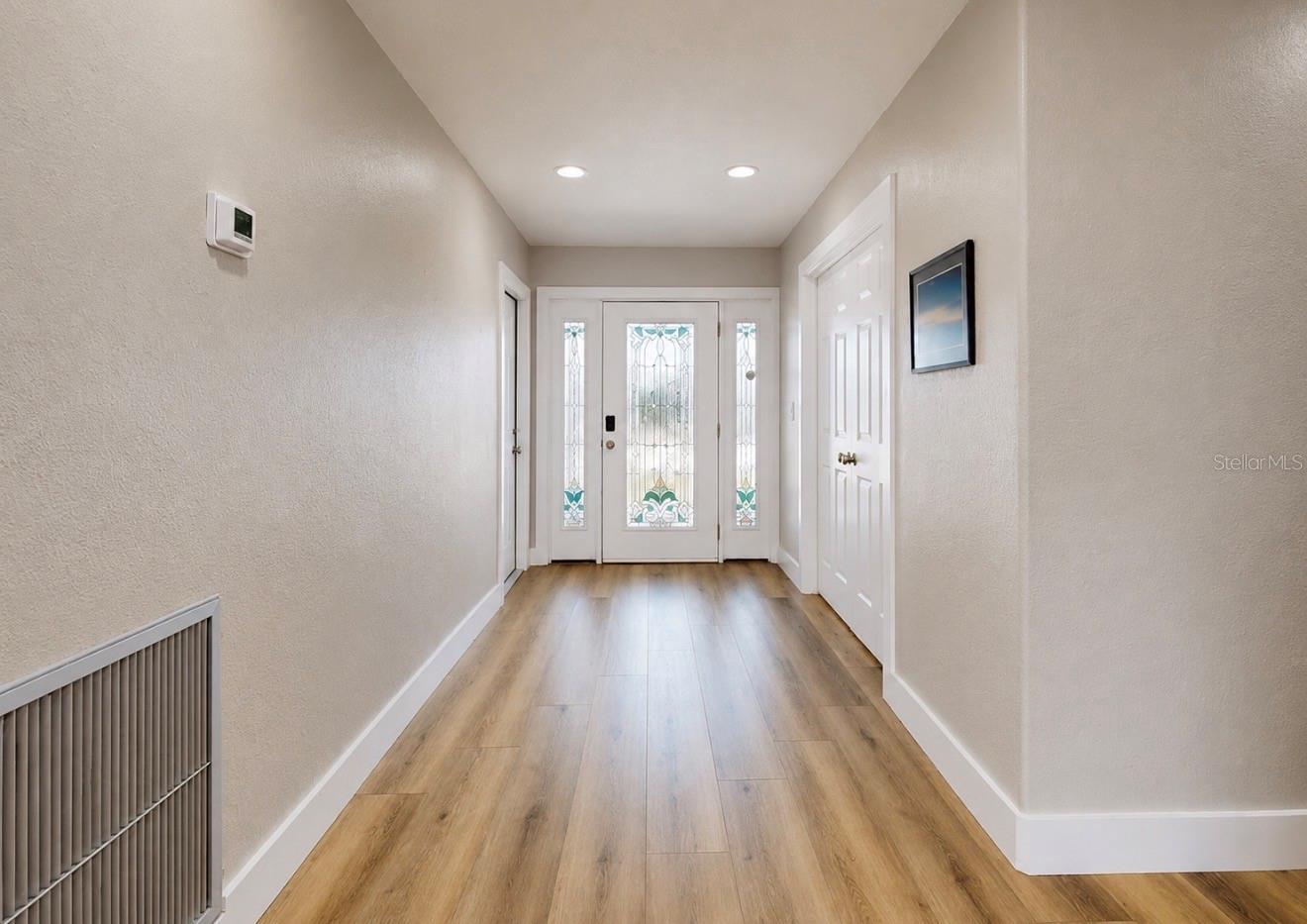 Front Door, Office Doors to the Right