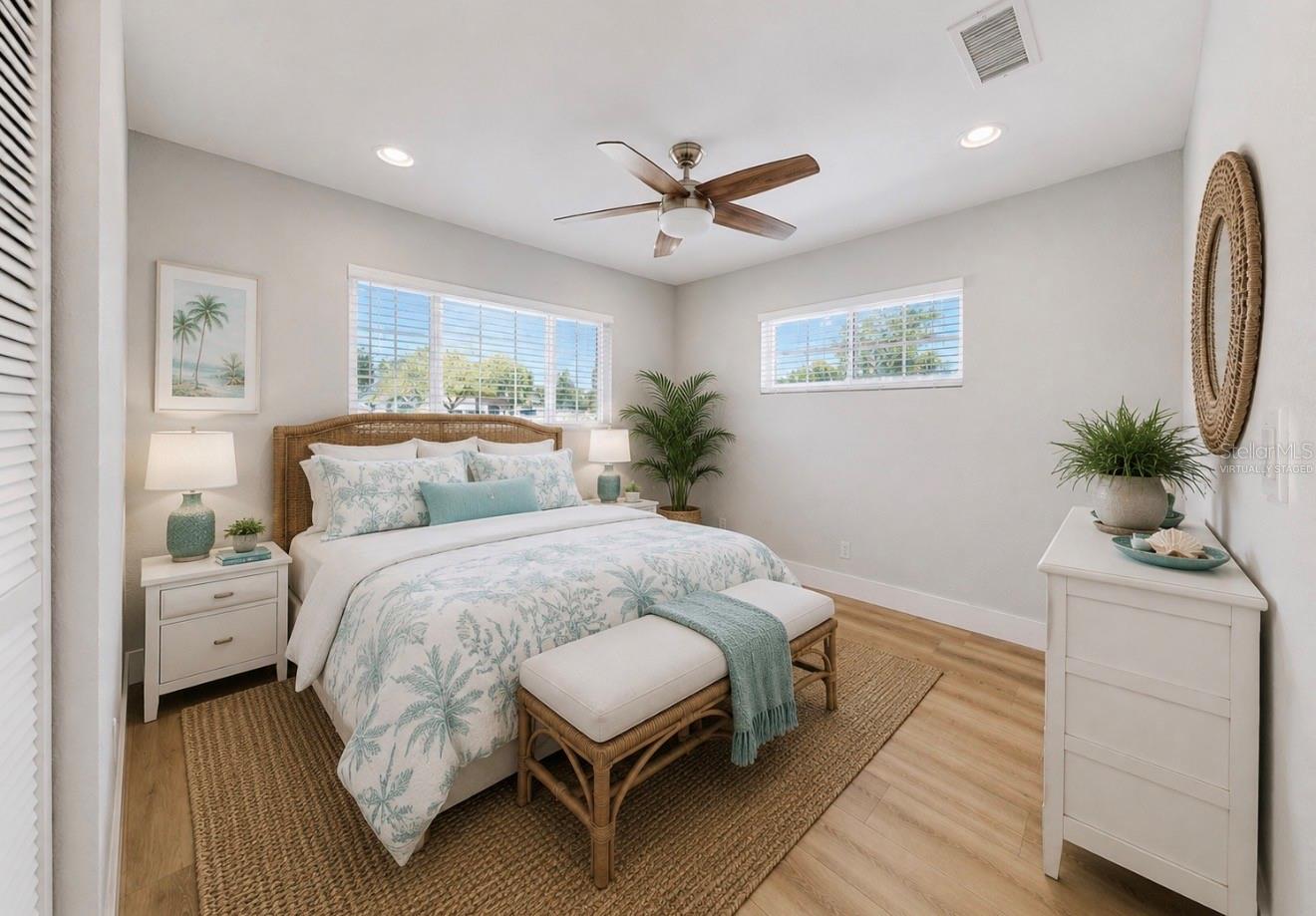 Bedroom 2, Virtually Staged