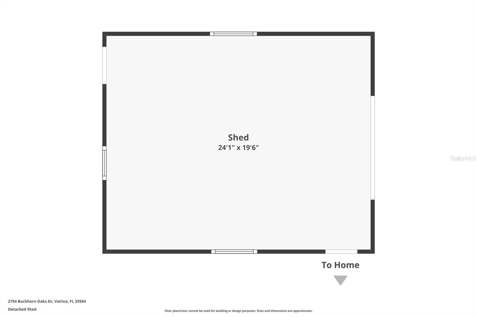 Shed dimensions