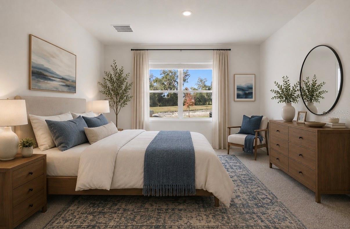 Primary Bedroom - Virtually Staged