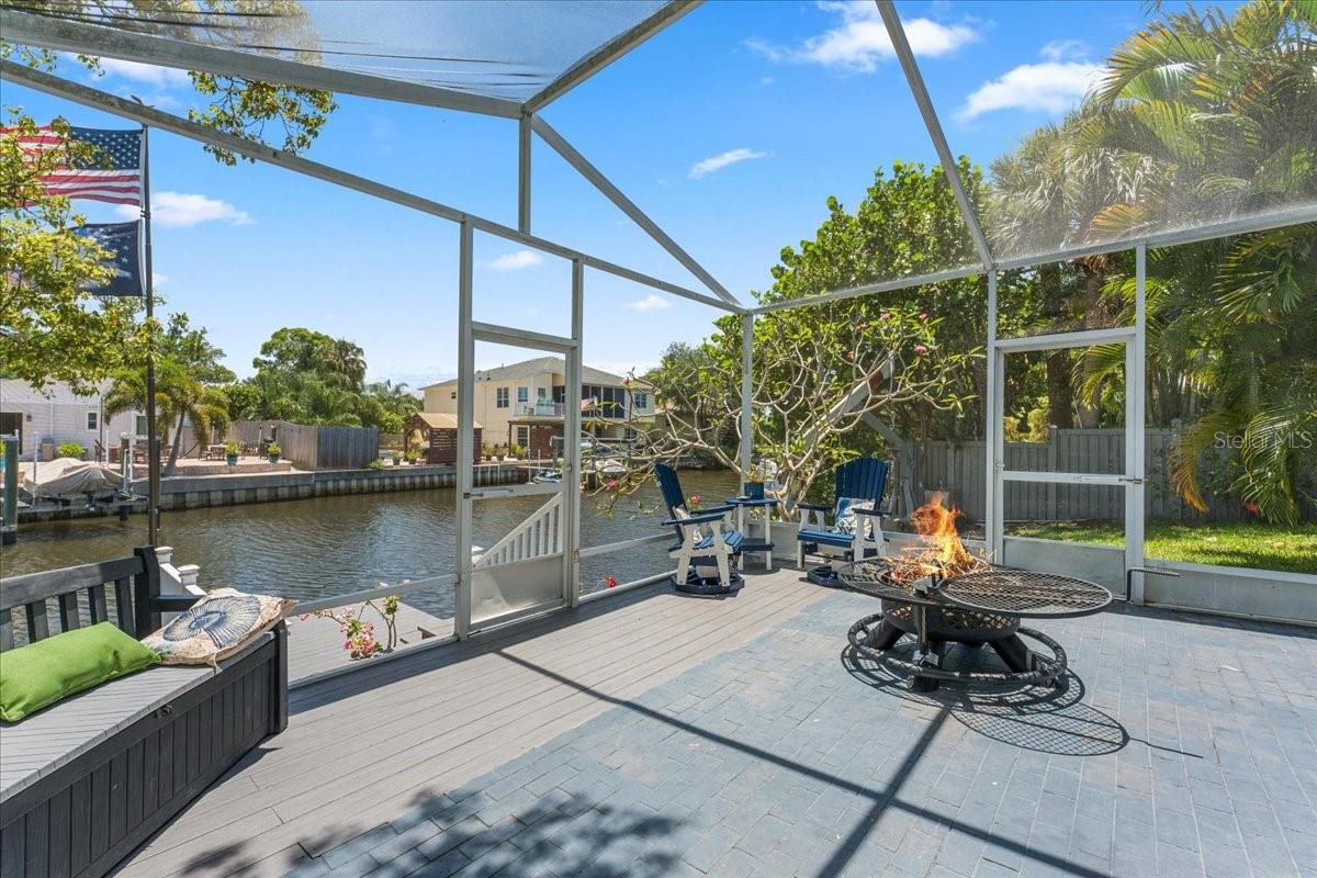 Enclosed Back Patio