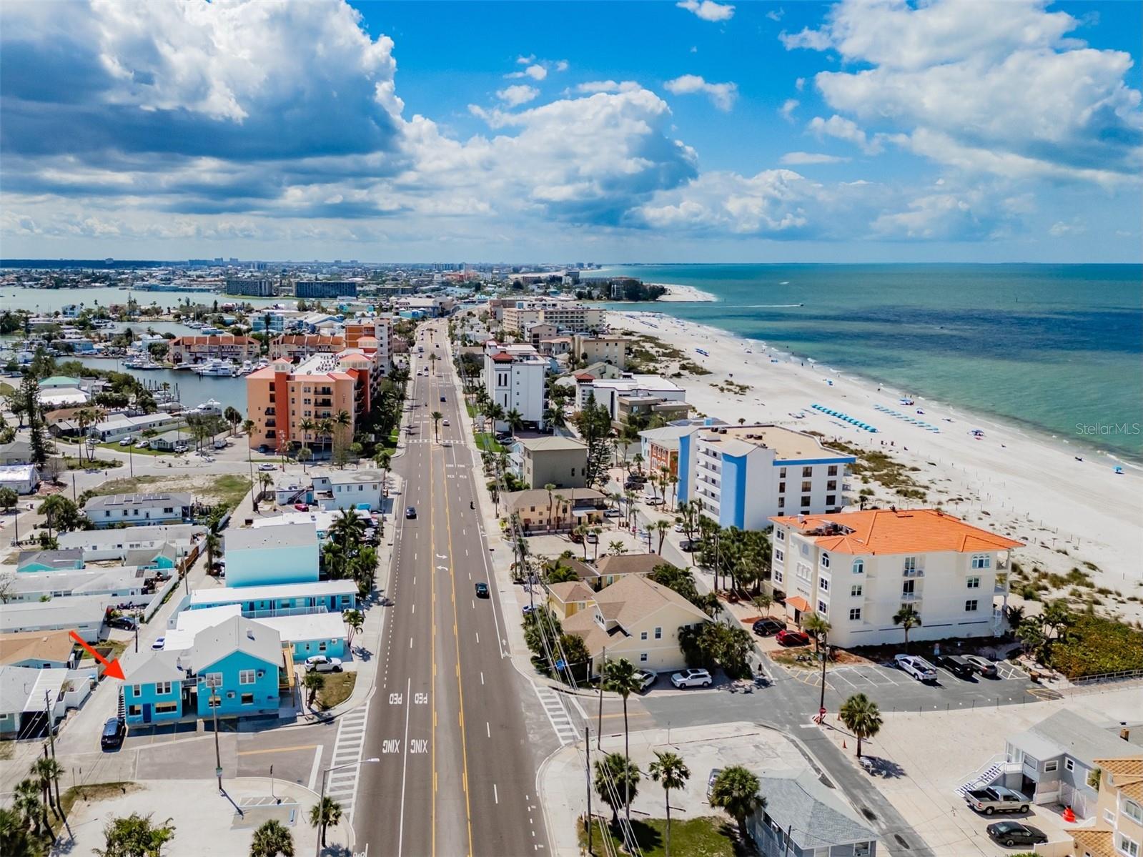 Gulf Blvd heading south