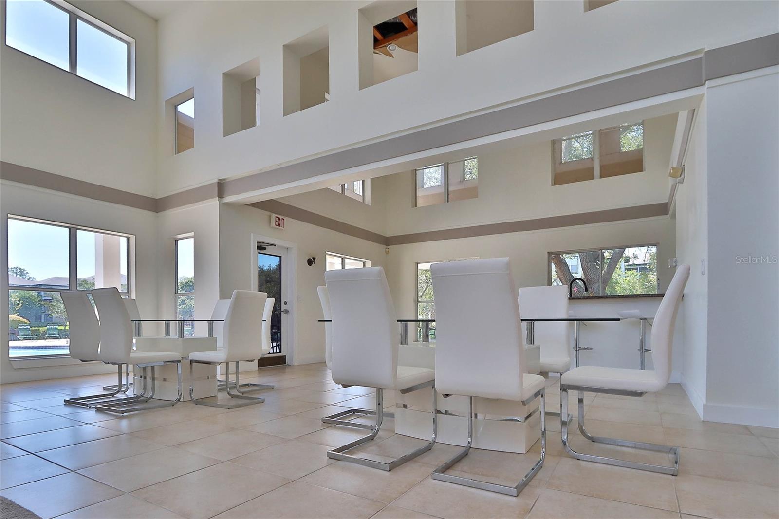 CLUBHOUSE TO ENTERTAIN GUEST.