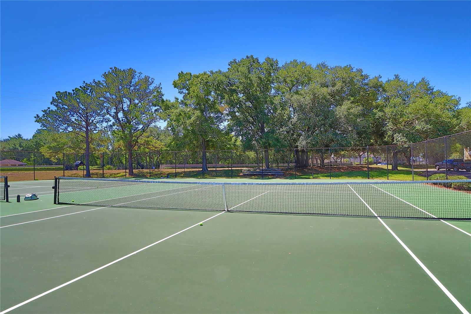 TWO  TENNIS COURTS