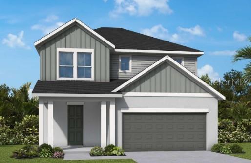 Front Exterior Rendering **Paint Colors May Vary