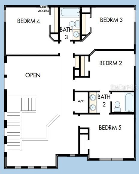 Floor Plan Second Floor