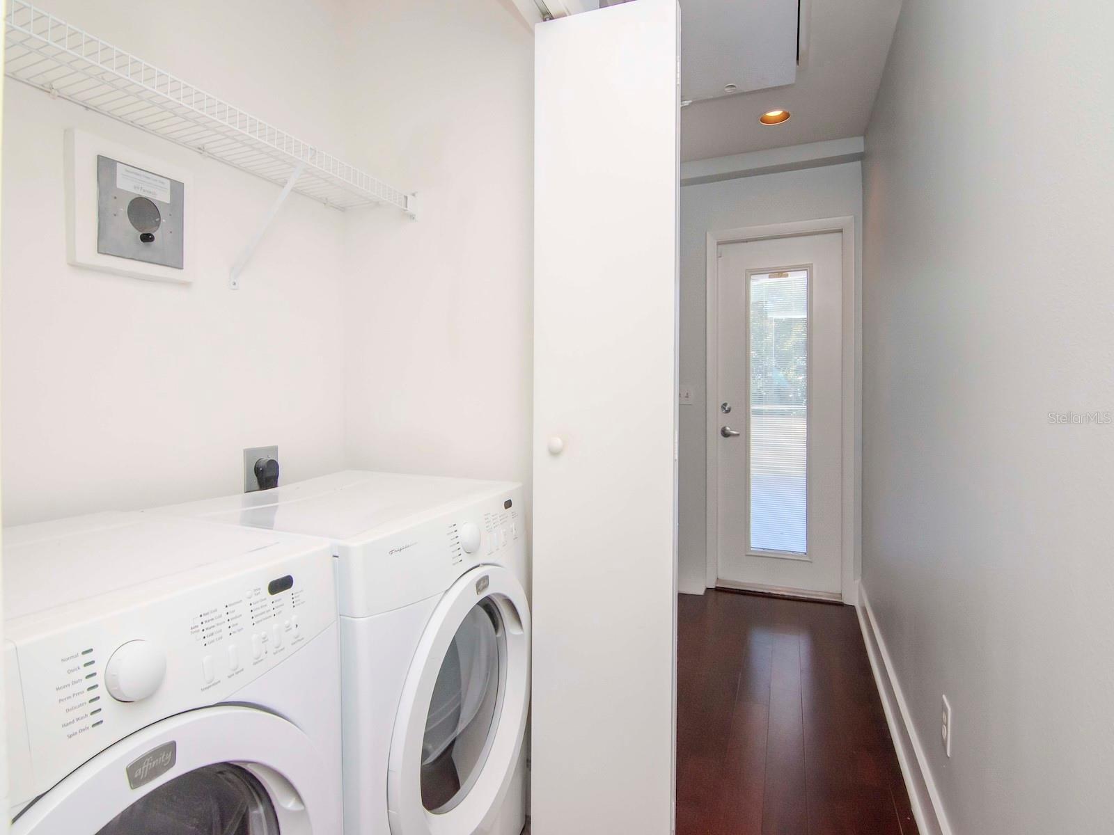 3rd level - Laundry closet.