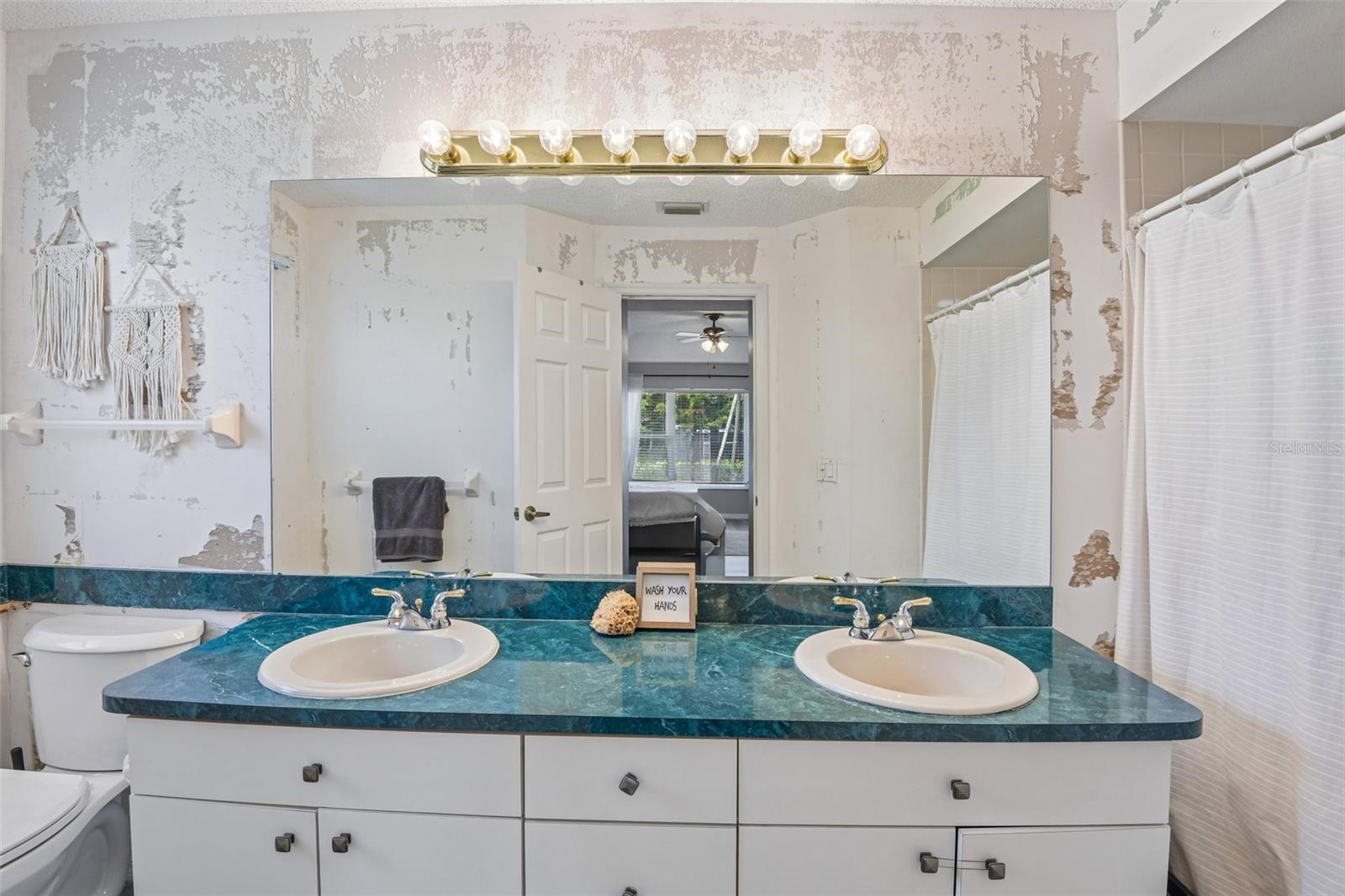 Primary bath is a blank canvas for your vision