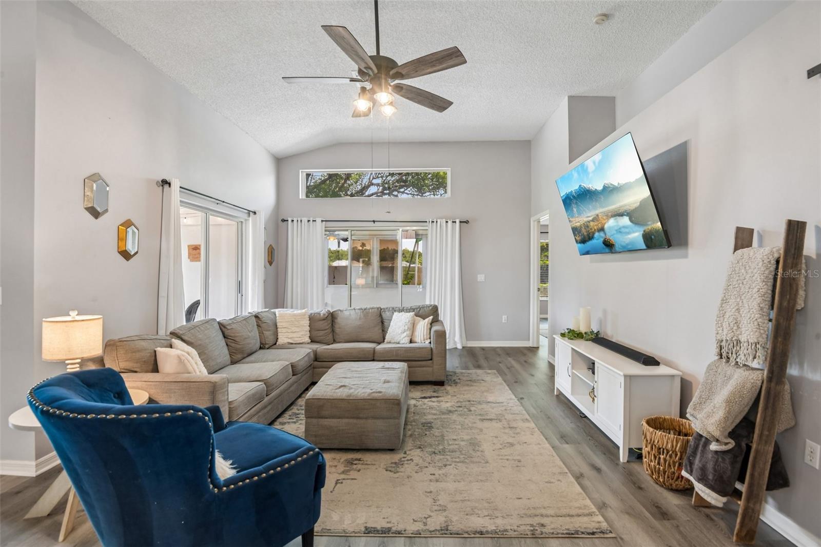 Spacious living area