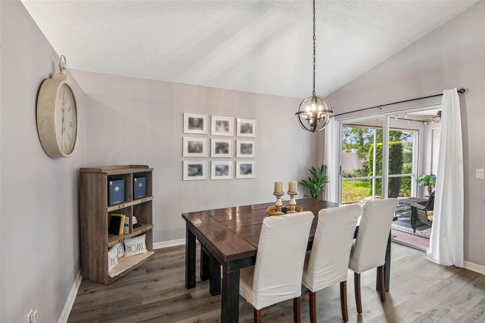 Formal dining area