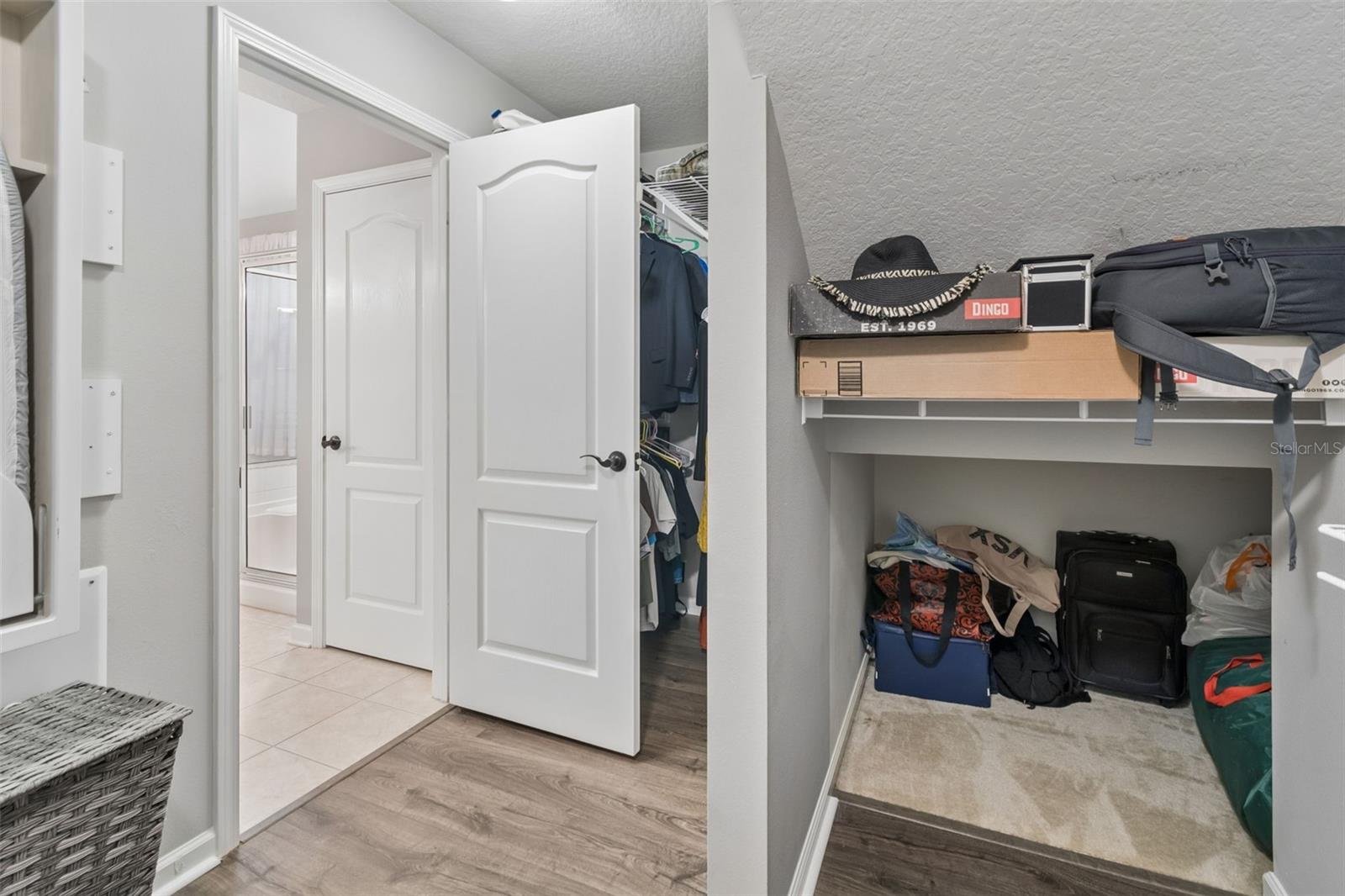 Huge walk in closet