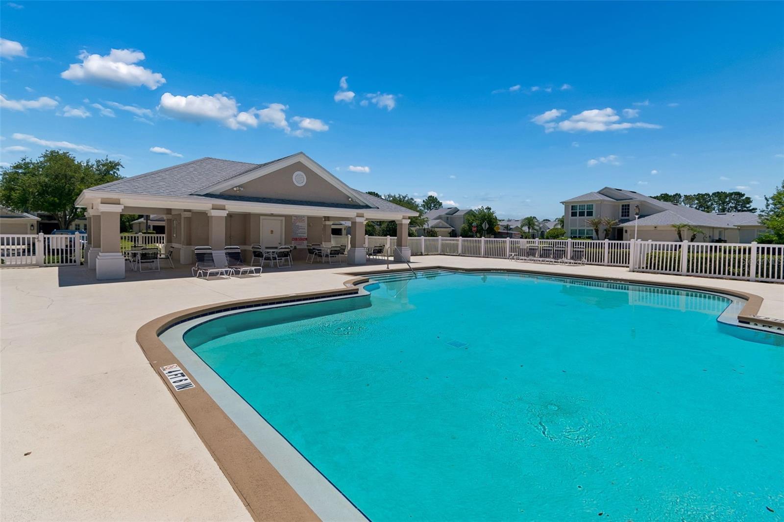 Pool for Remington Village residents only
