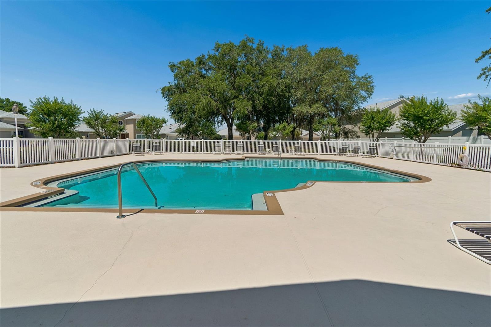 Pool for Remington Village residents only