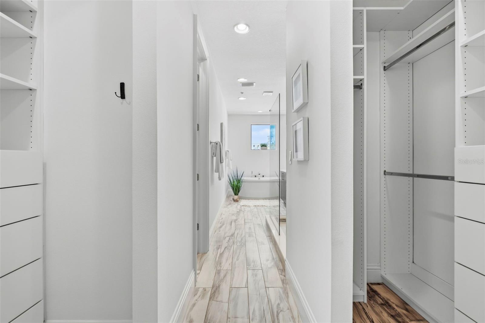 2 of 3 Walk-in Closets