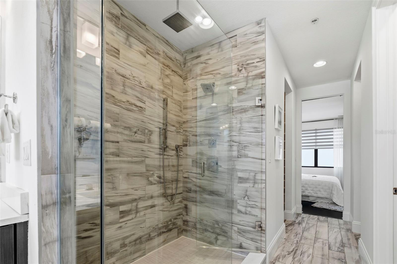 Large Walk-in Shower