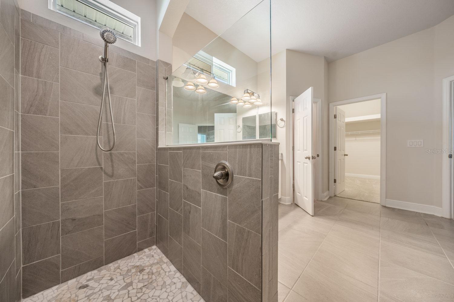 Walk-in shower