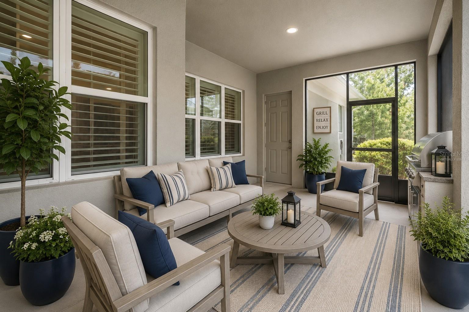 A great place to start or end your day! (virtually staged)