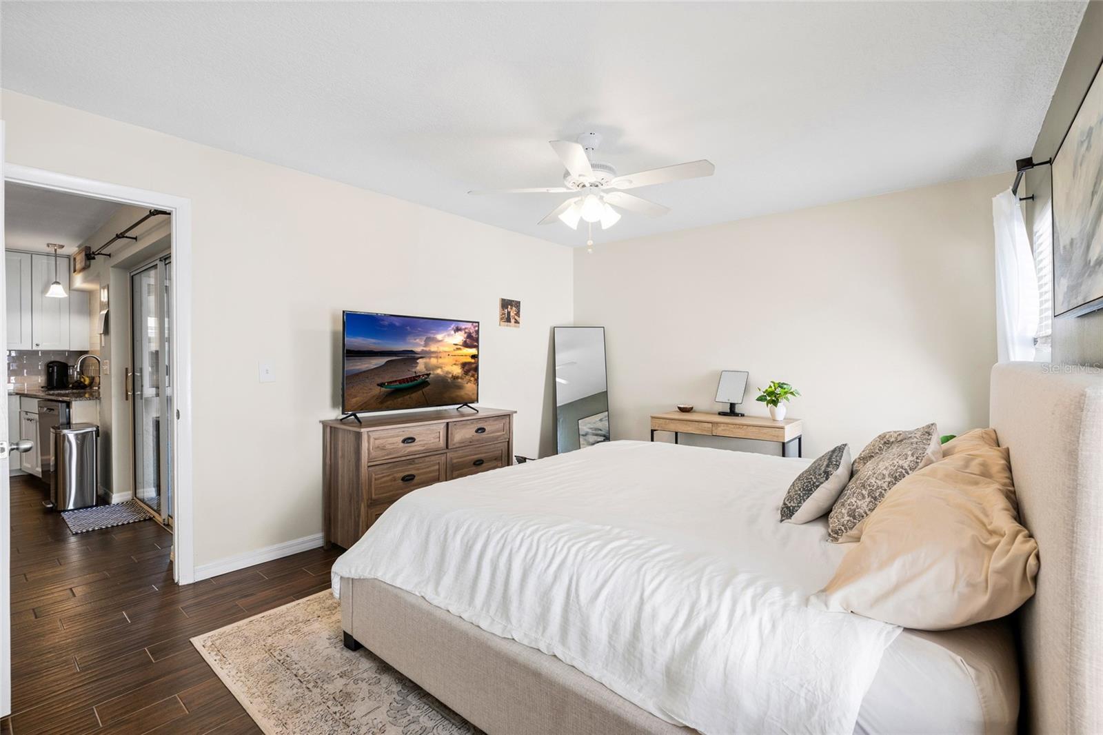 Lots of natural light and plenty of space to relax
