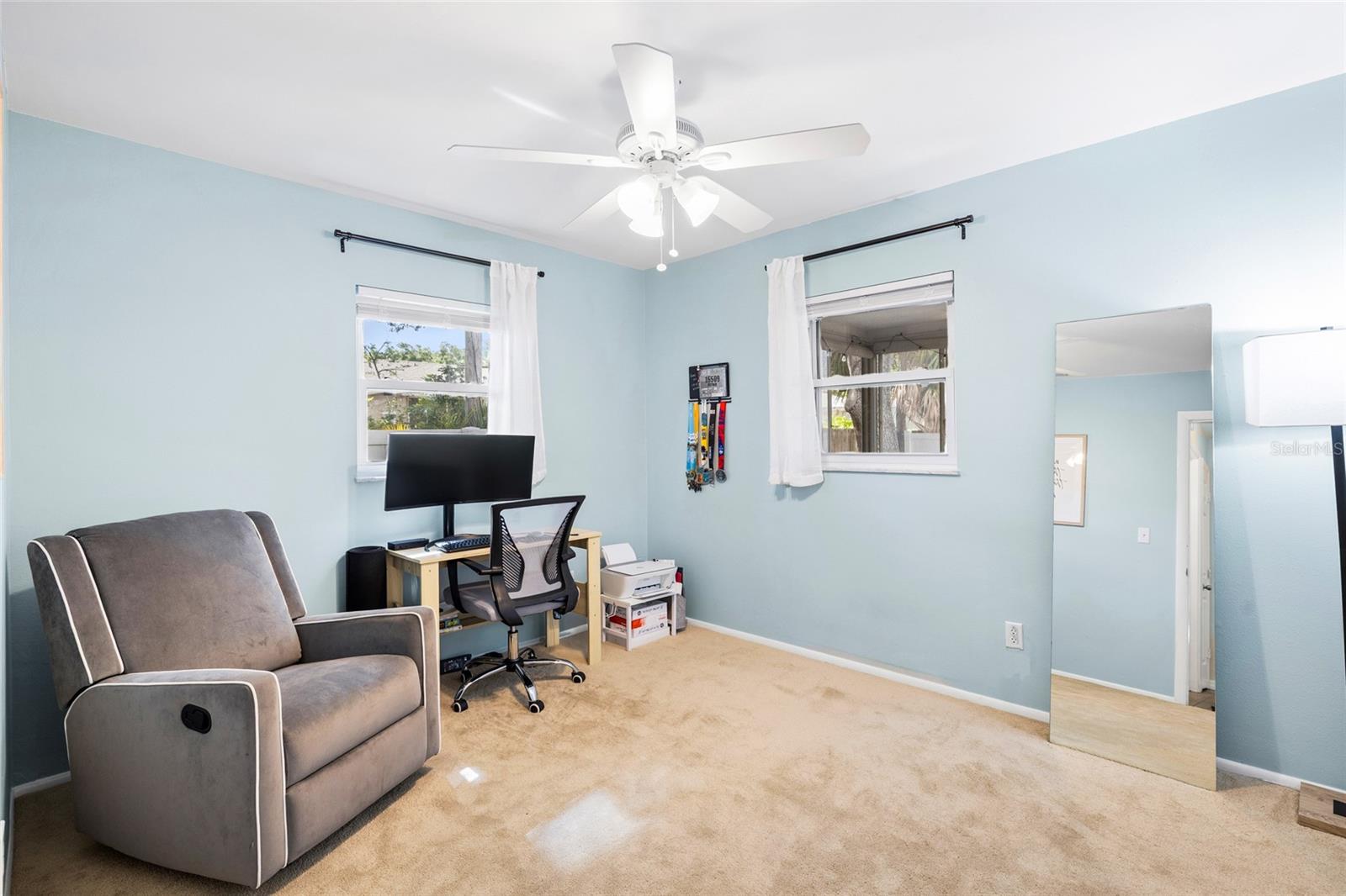 Bedroom 3 as an office