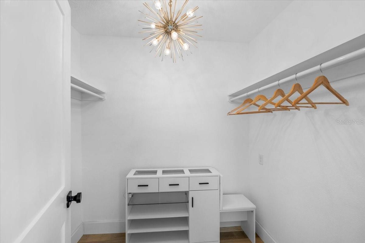 Walkin Closet in Primary Suite