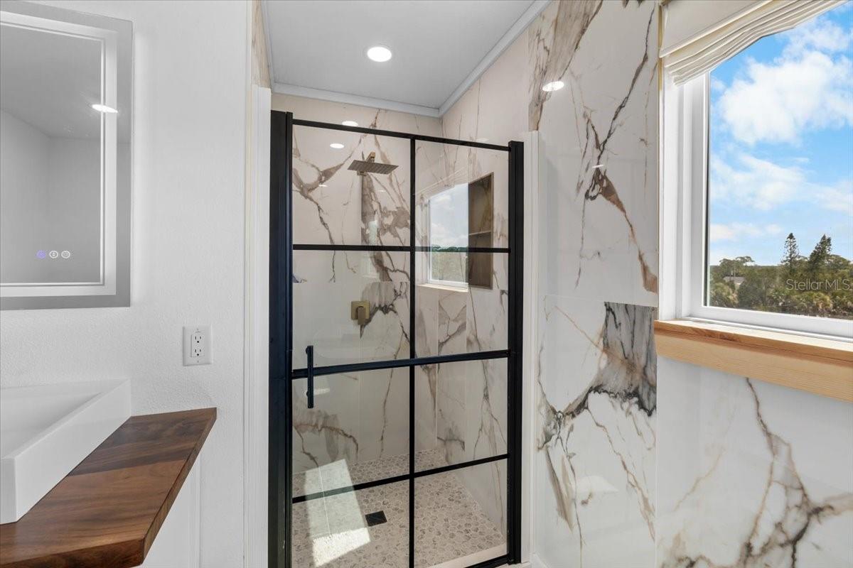 Primary Bath walk in Shower