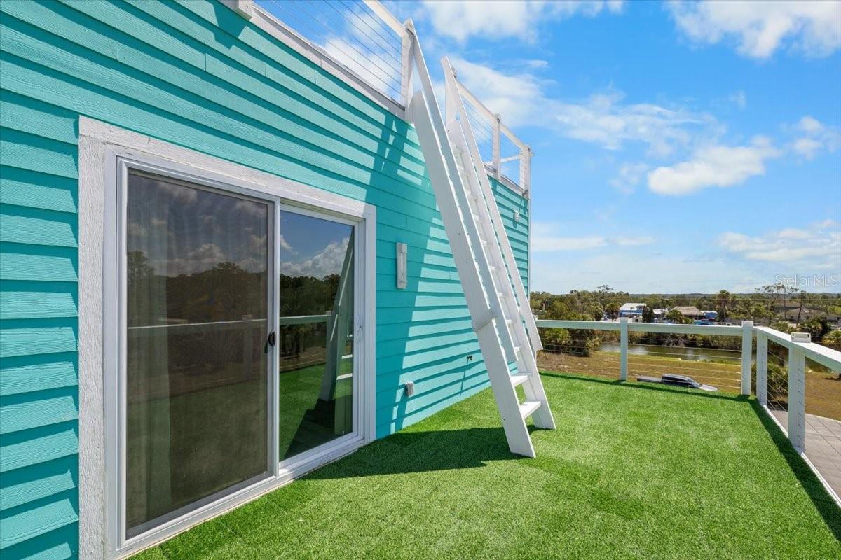 Porch off Primary Bedroom