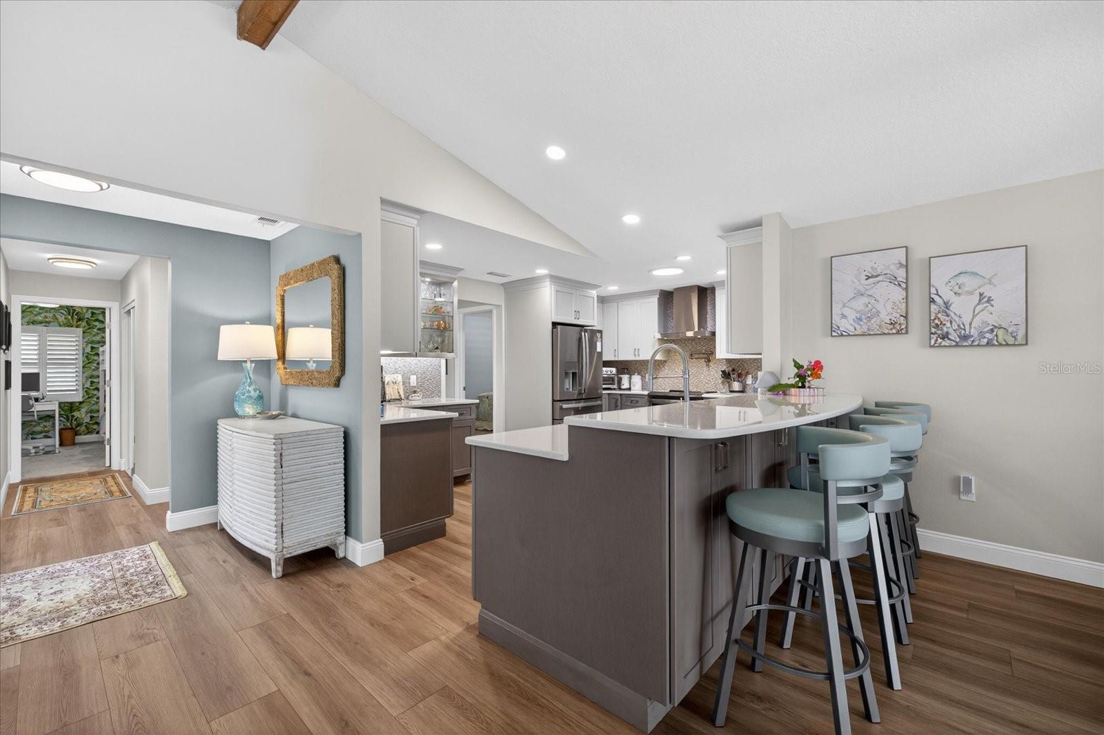 Foyer & Kitchen