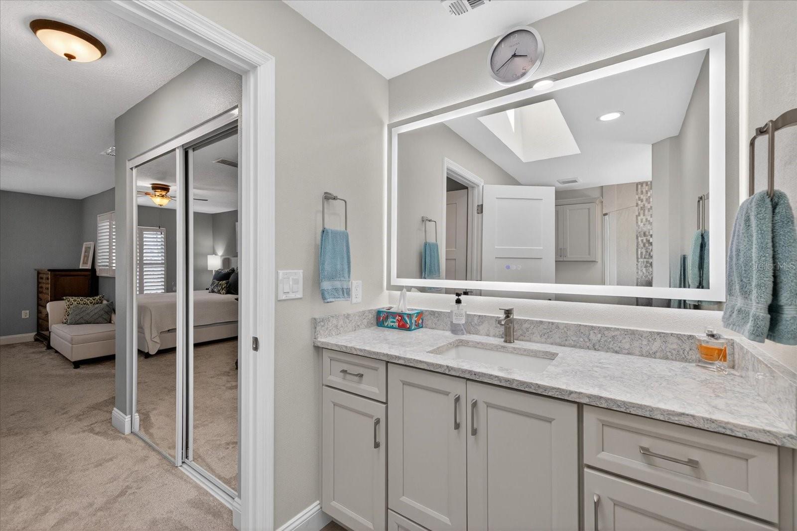 Master bathroom