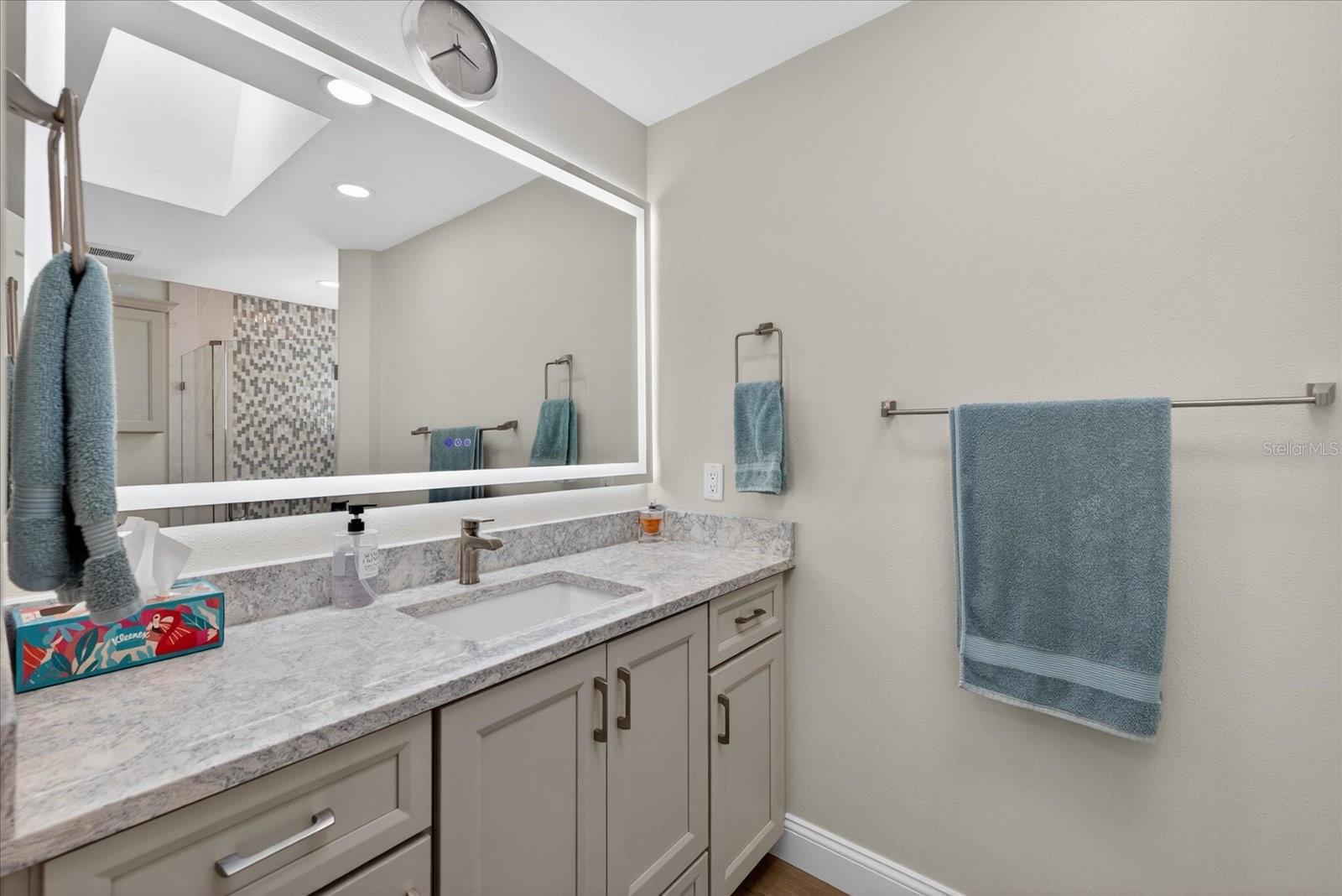 Master bathroom