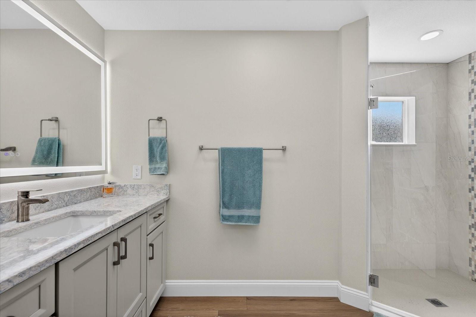 Master bathroom