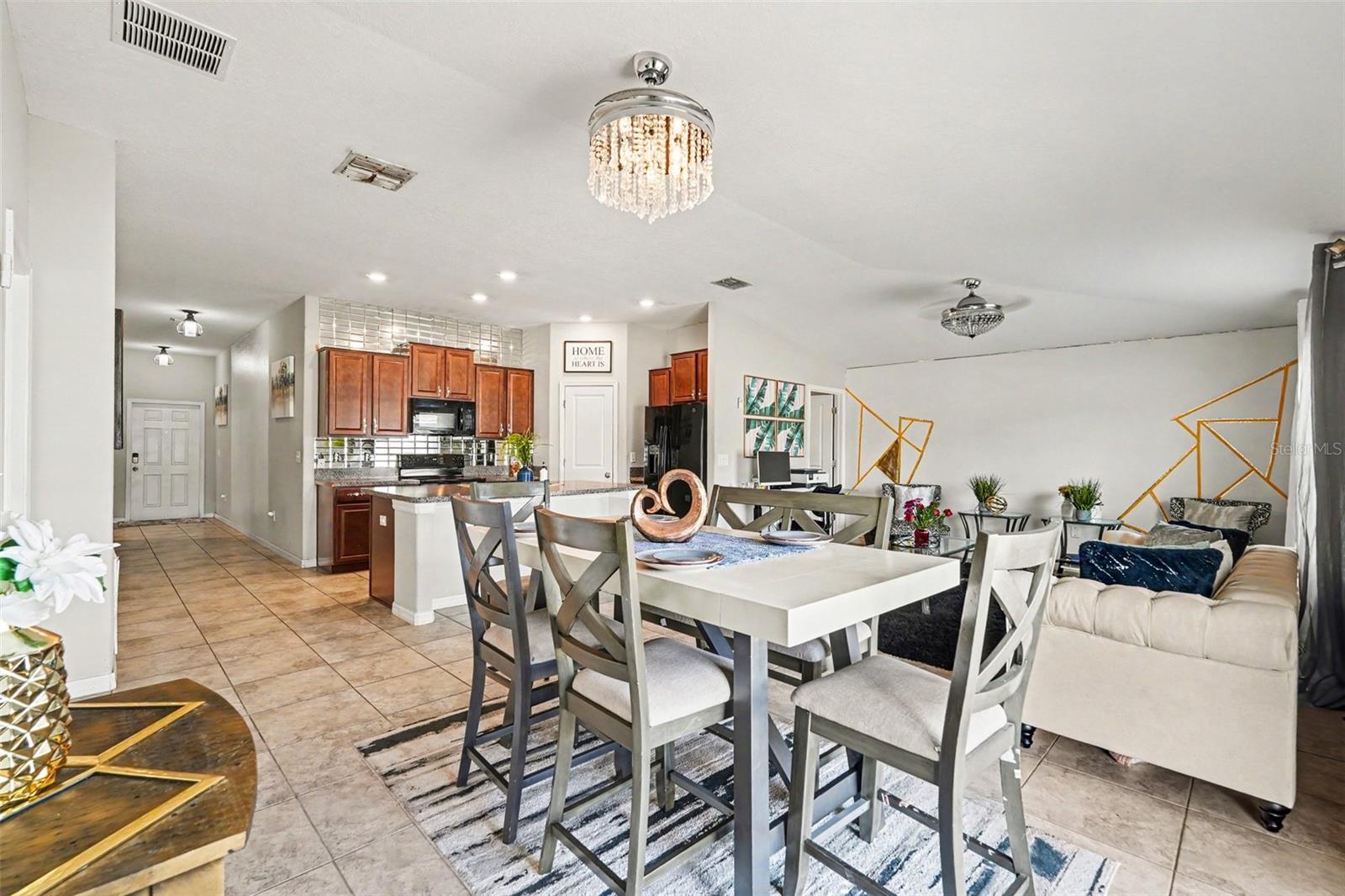 1733 Broad Winged Hawk Drive, Ruskin FL 33570 - Dining/Kitchen/Great Room