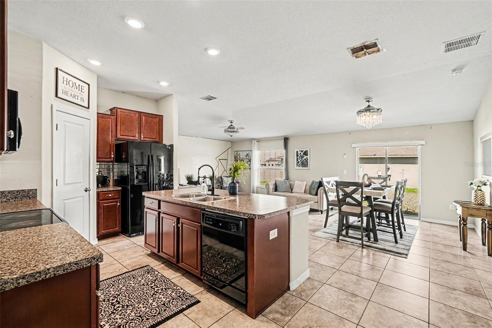 1733 Broad Winged Hawk Drive, Ruskin FL 33570 - Kitchen/Dining View