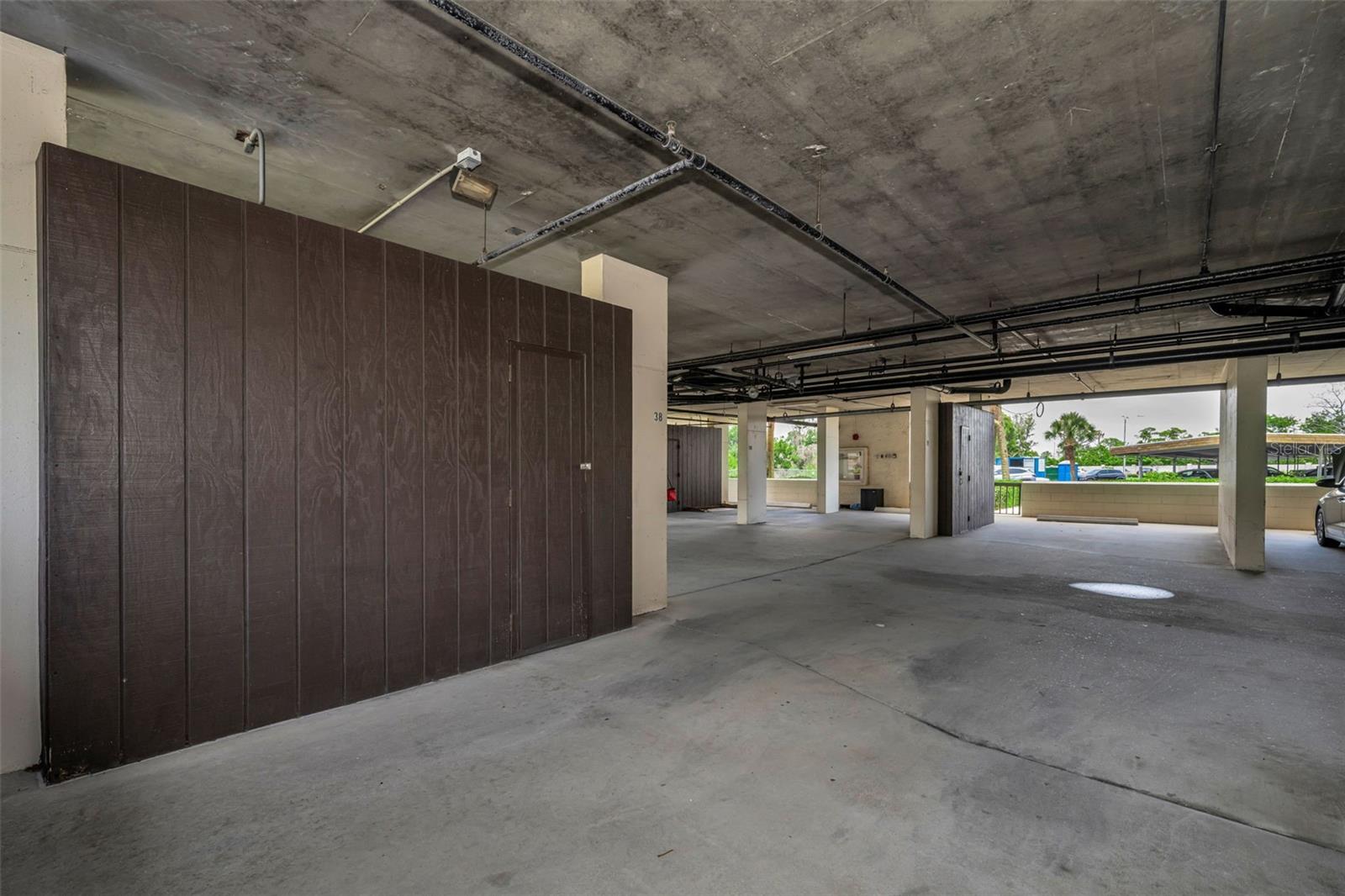 This unit comes with an under building parking space #38 with a locked storage area.