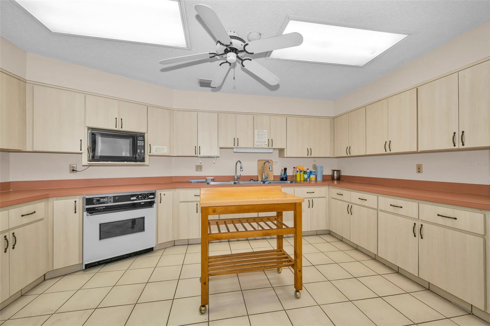 Kitchen in Association Clubhouse used for parties etc.