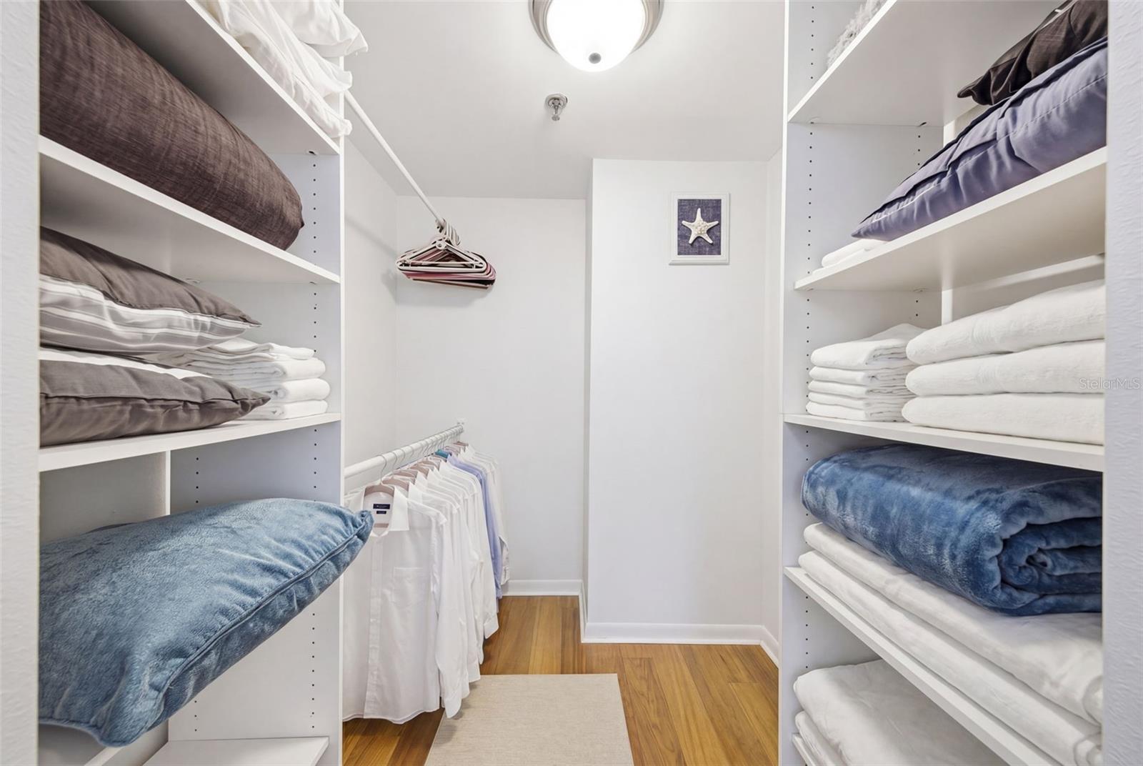 Primary Walk-in Closet