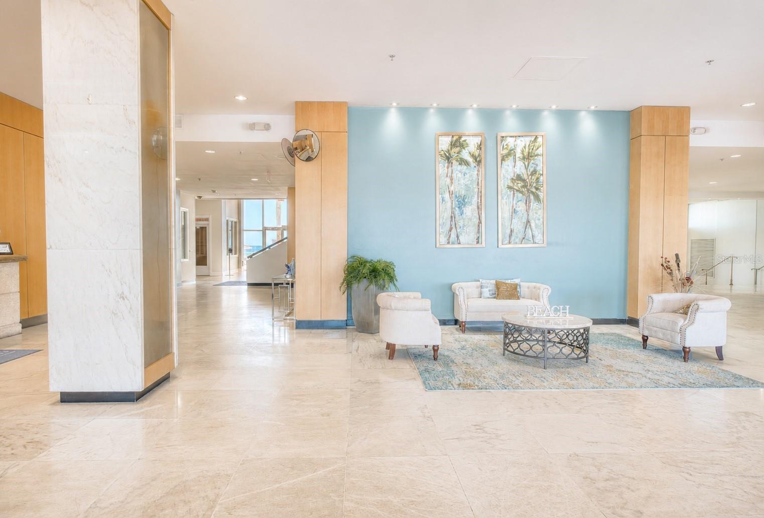 A grandiose lobby