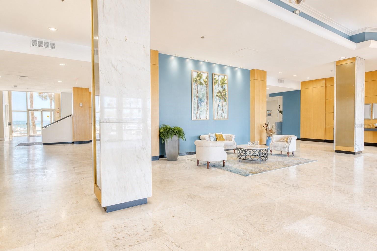 A grandiose lobby
