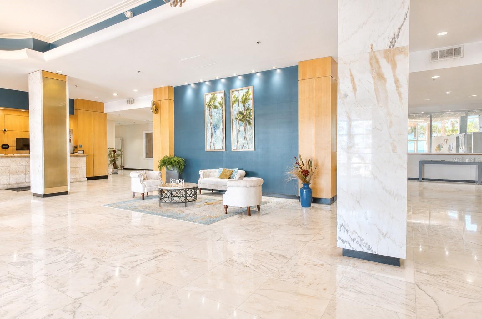 A grandiose lobby