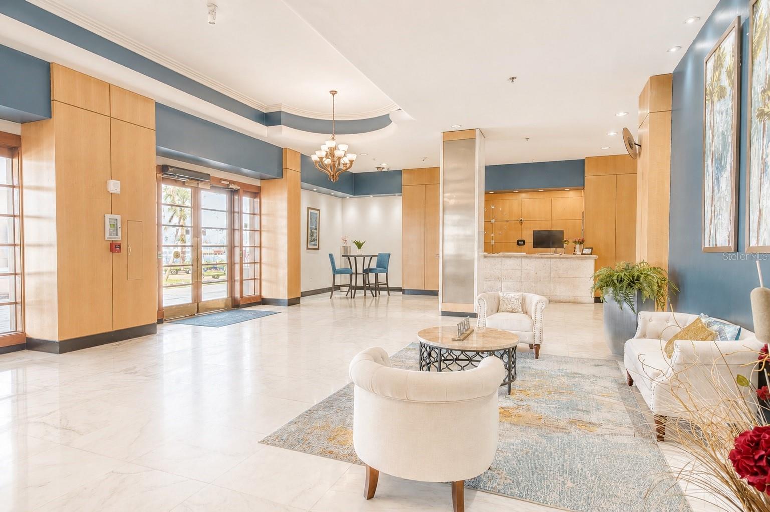 A grandiose lobby